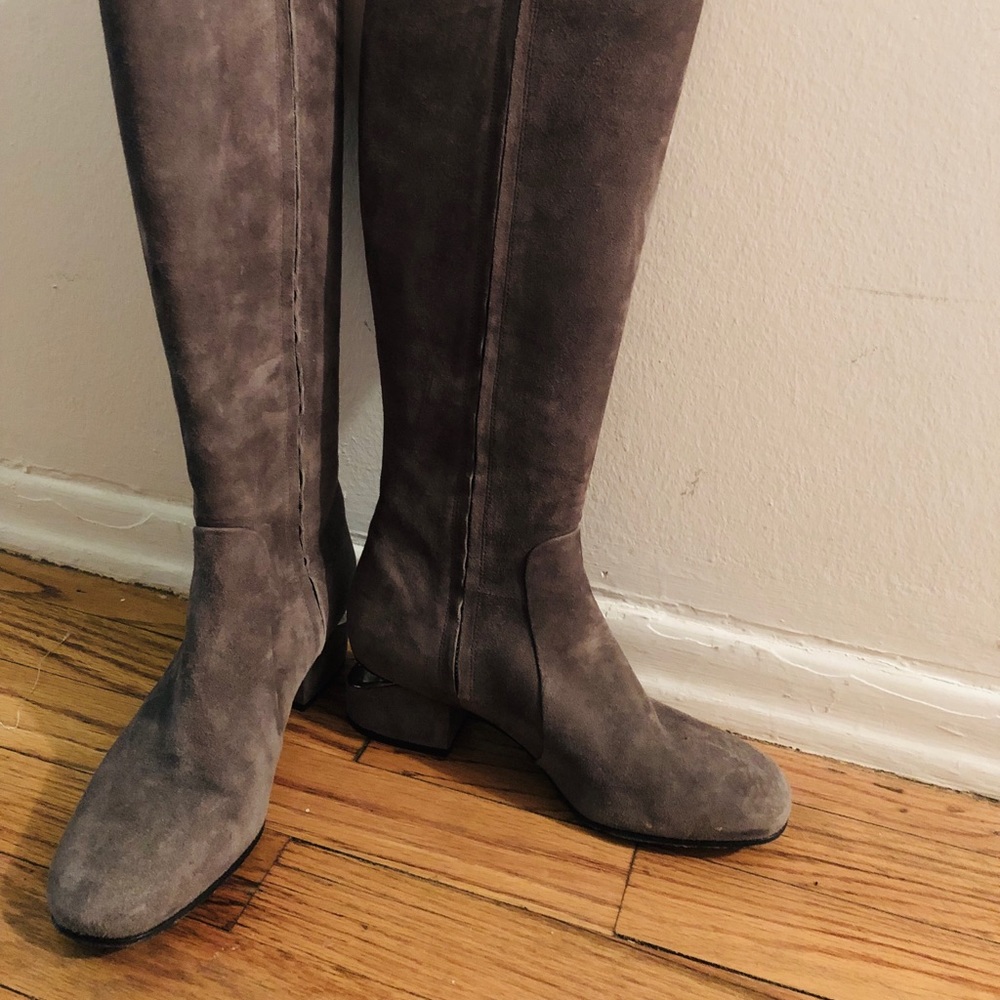 Alexander Wang Grey Suede Boots S37